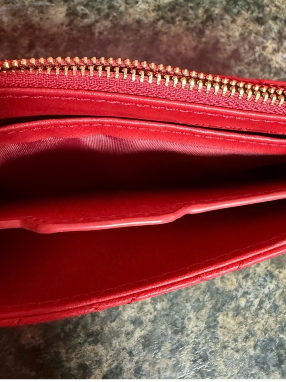 Badgley Mischka bag and wallet. Elegant Red Handbag bag NWT. Wallet NWOT - Picture 12 of 12